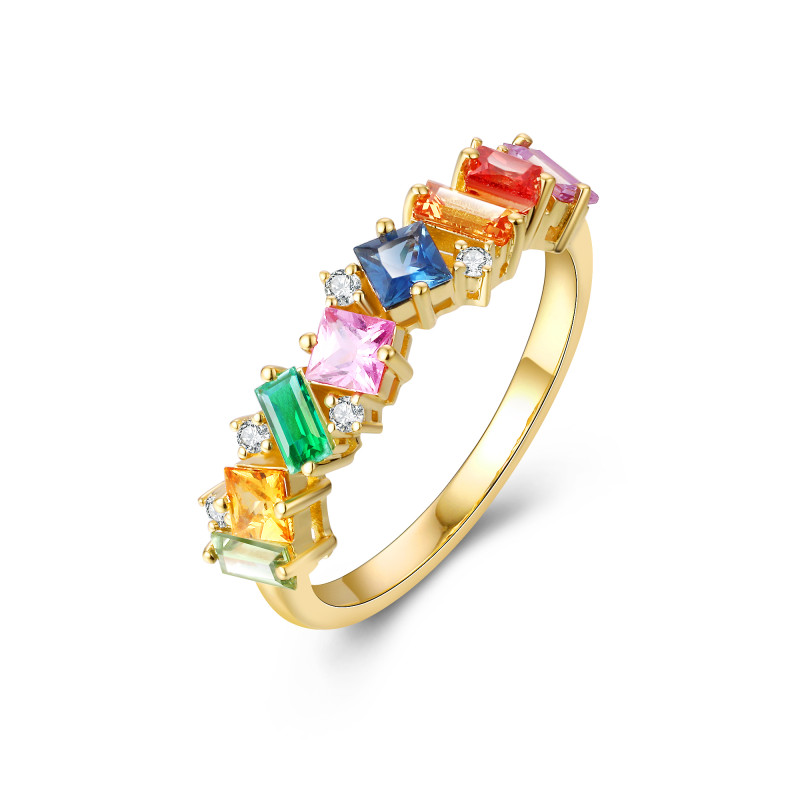 Colour Sapphire and Diamond Ring / PK-98SR/CAR