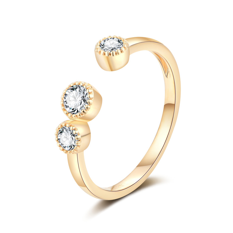 Open Diamond Ring / PK-53R/EAR