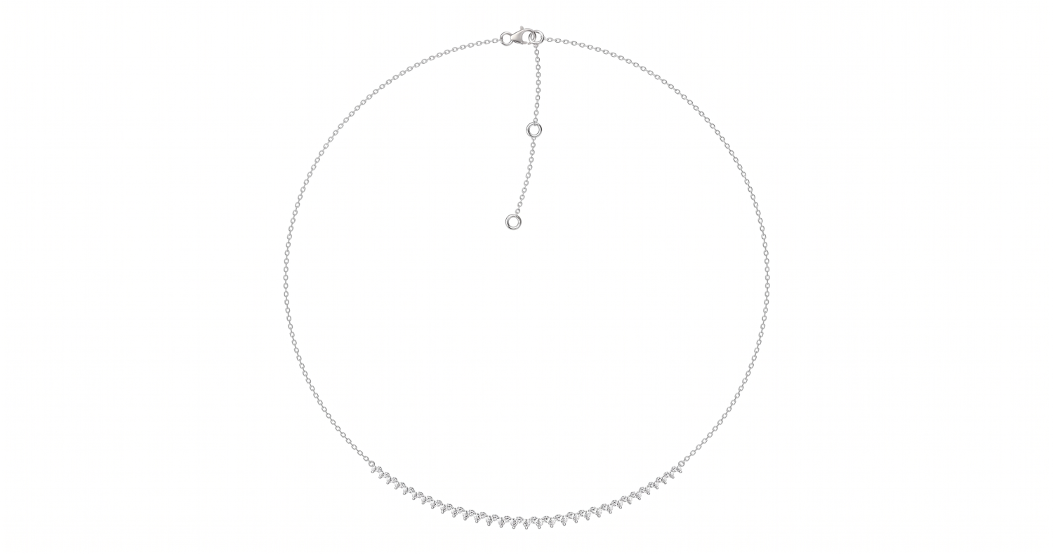 Necklace Light Weight Row Set / HK2507032-N-2