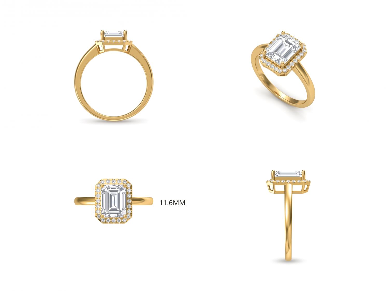 Solitaire Ring / MGD-R-1556