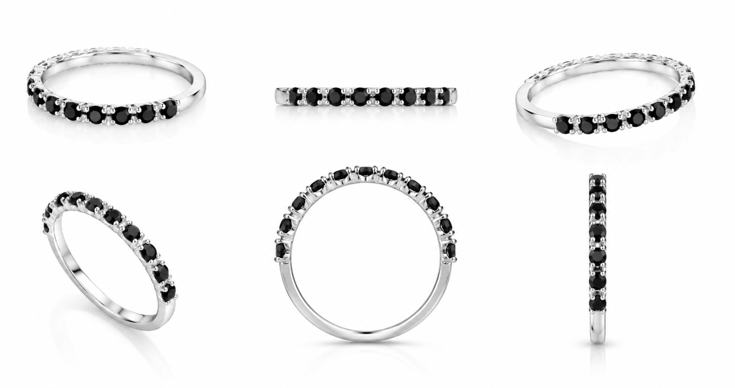 Black Diamond Ring / PK-16R+4/EMR