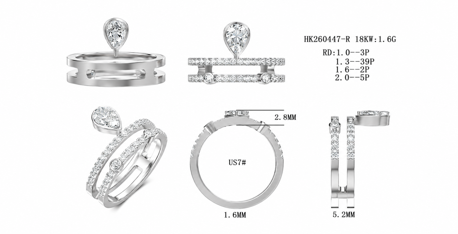 Diamond Ring / HK260447-R