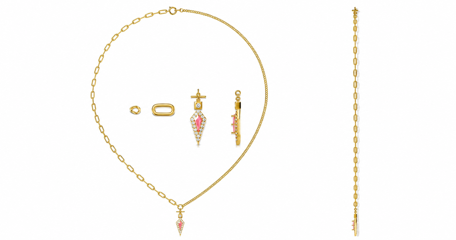 Diamond Necklace / HK260562-N