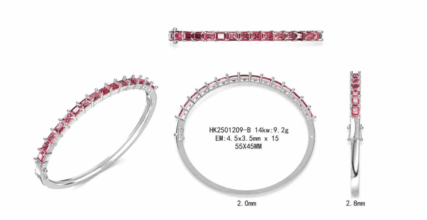 Sapphire Bangles / HK2501209-B