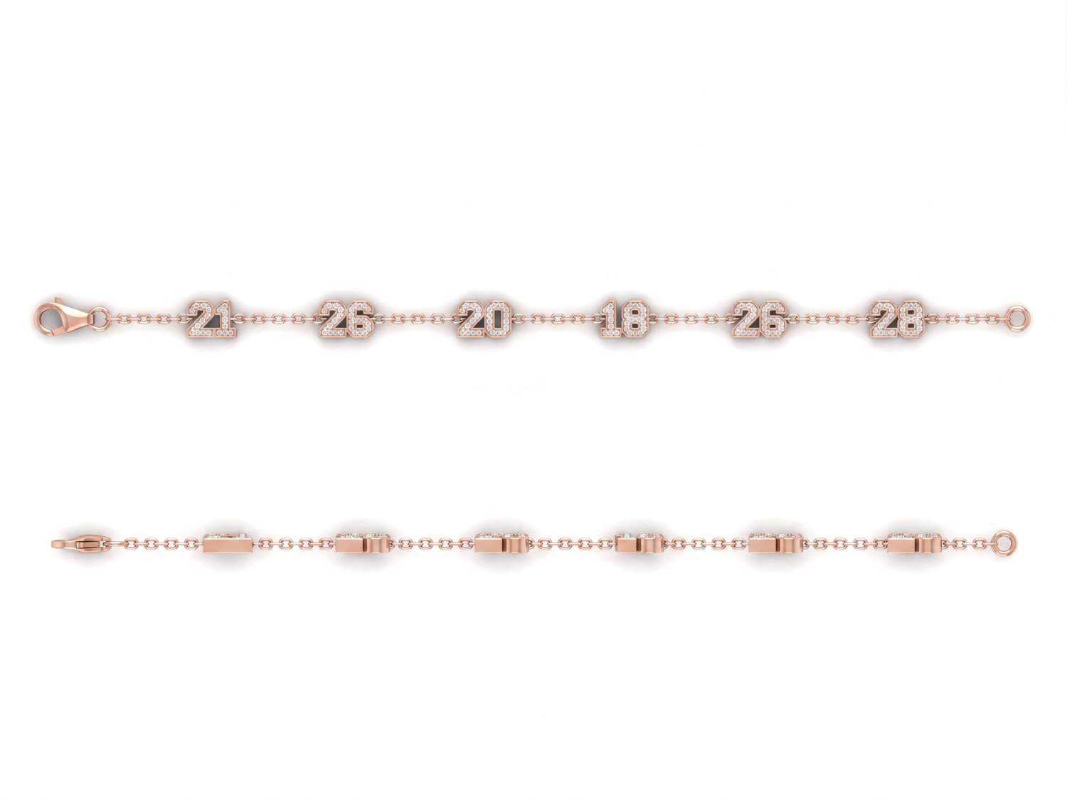 Diamond Bracelet / MDG-B-1571